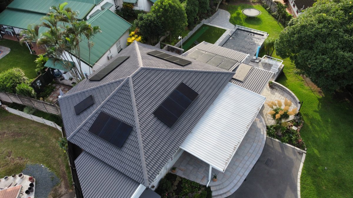 off-grid solar installation